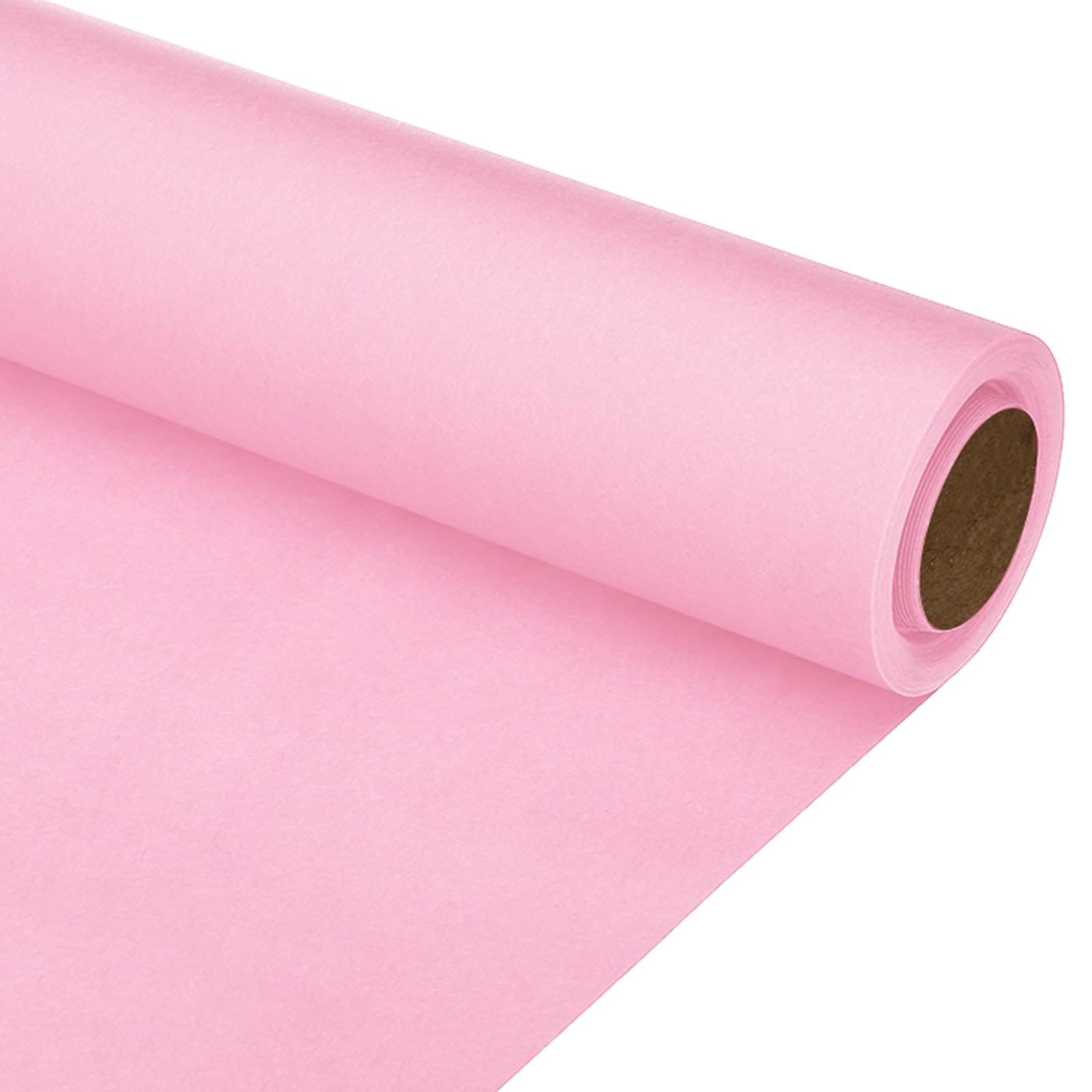 Wrapping Paper 15"x400"(33') 80 GSM Craft Paper Roll Kraft Packing Paper Pink