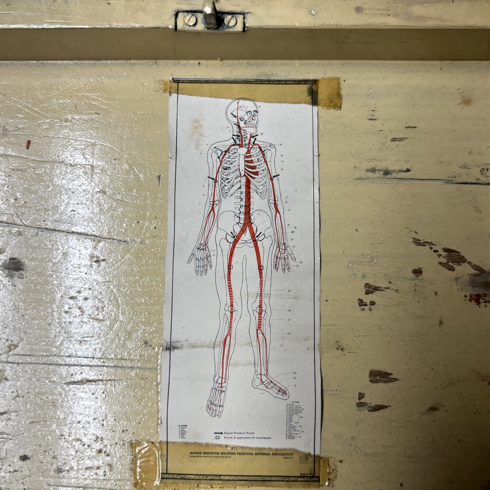 Vintage First Aid Kit for Emergency Use Only Medical Vintage