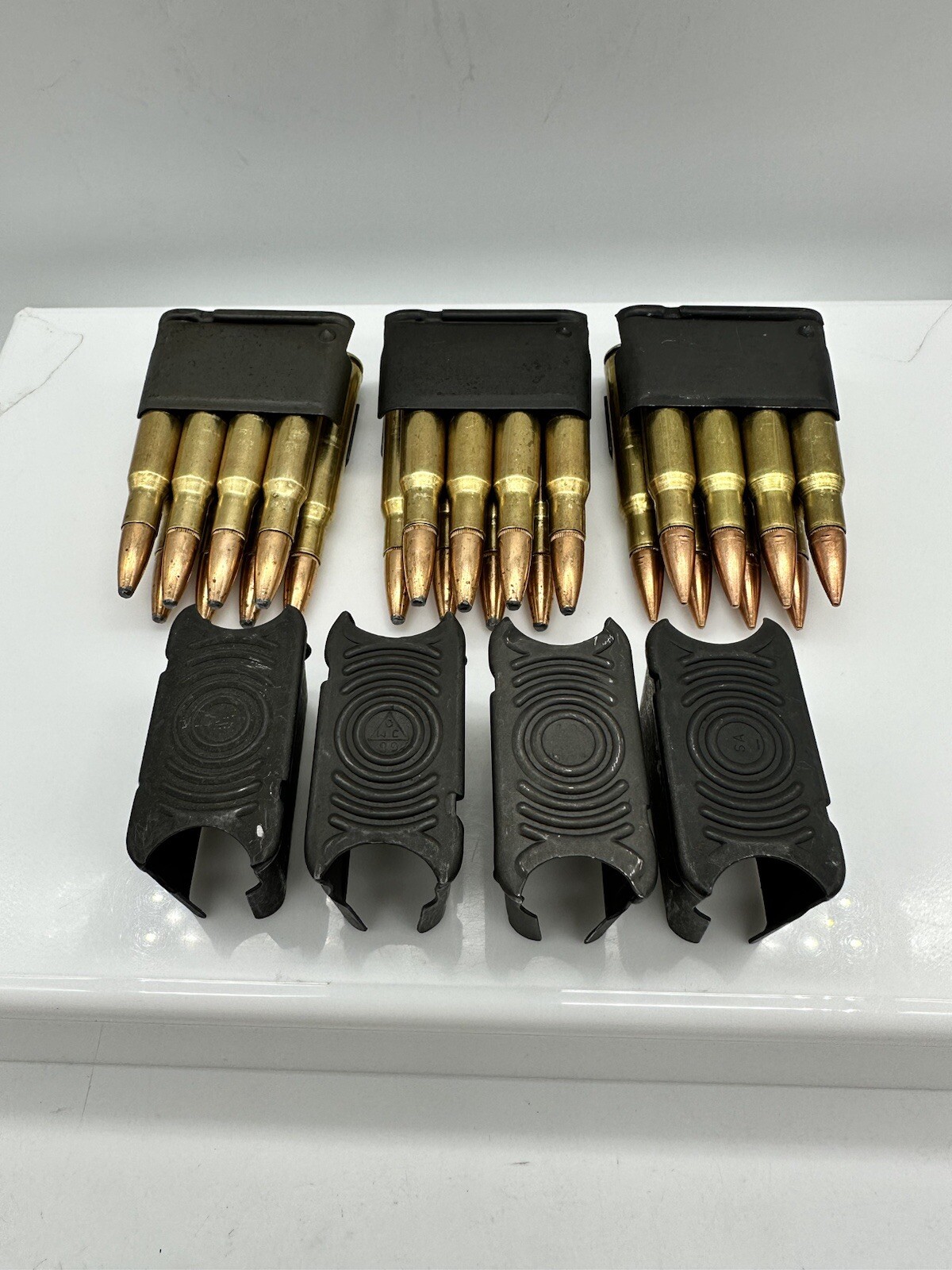 (10) USGI M1 Garand Enbloc clips 8 round En bloc clips Random Makers