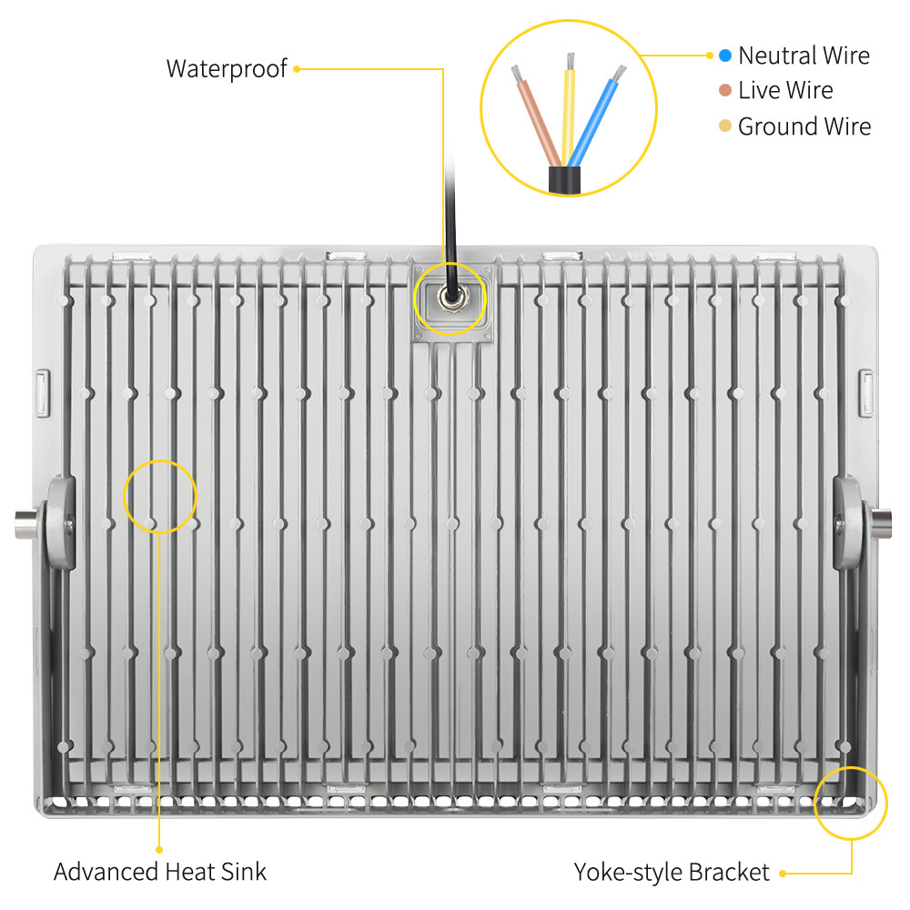 LED Flood Lights 500W 300W 200W 150W 100W 50W 30W 20W 10W Outdoor Lighting Lamp