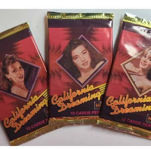 -1- SINGLE PACK CALIFORNIA DREAMING HOLO ADULT CARD FROM FACTORY SEALED BOX