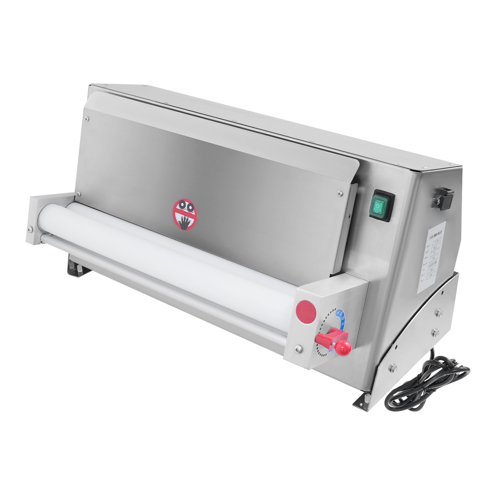 3-18" Commercial Electric Pizza Dough Roller Sheeter Pastry Press Making Machine