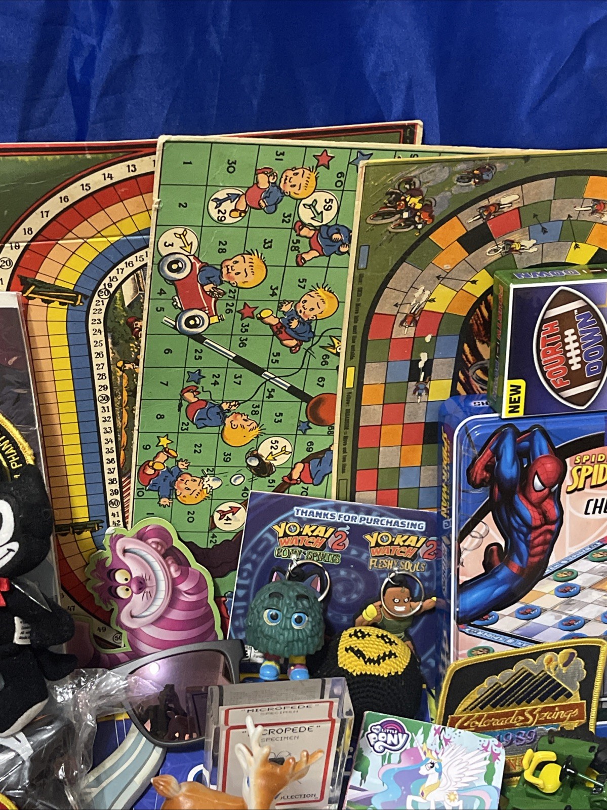 Huge Vintage Toy Lot Disney Marvel Star Wars Hot Wheels Garfield Felix 80s 90s+