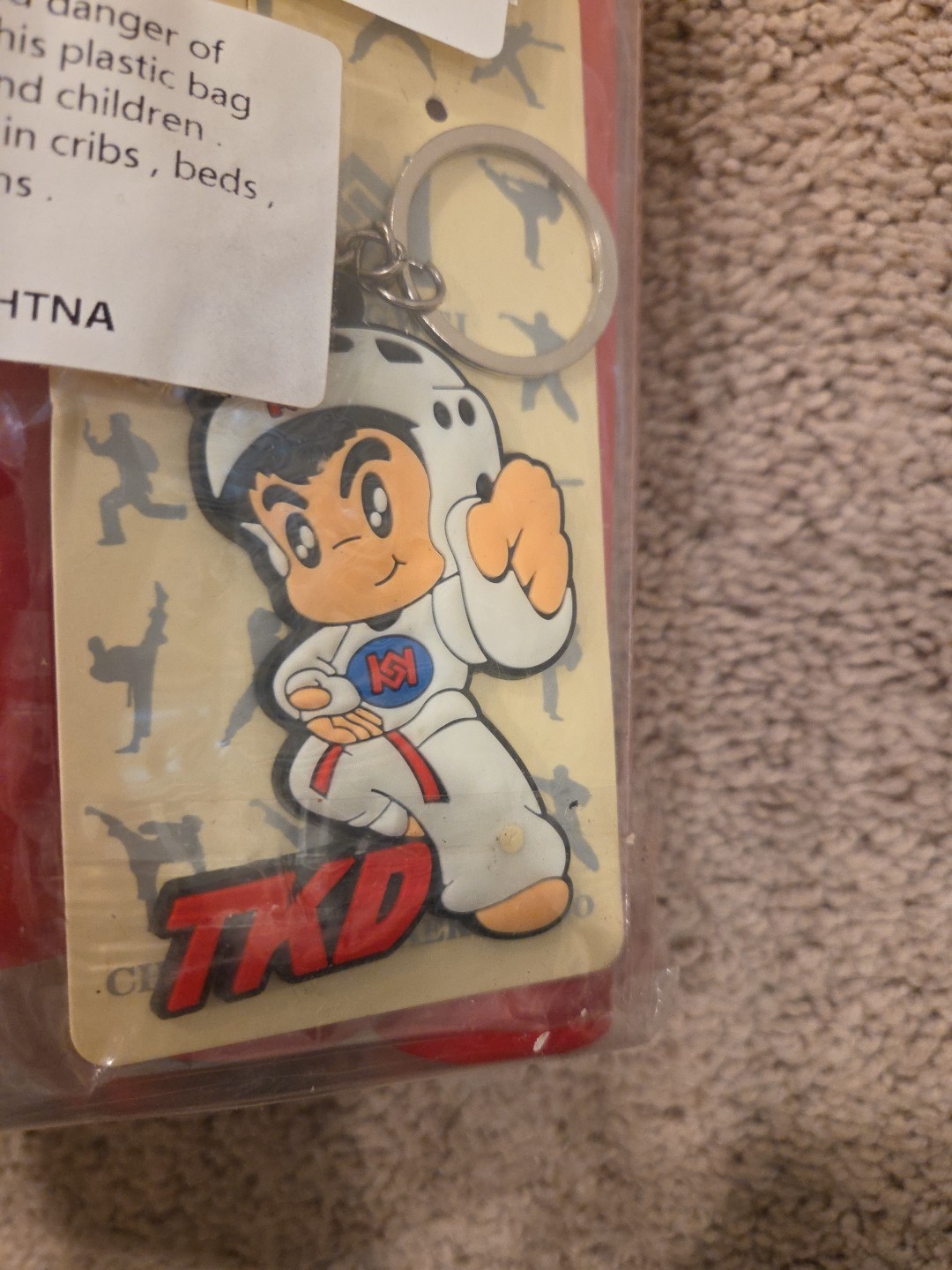 NEW Set Of 2 Foam Nunchucks RED