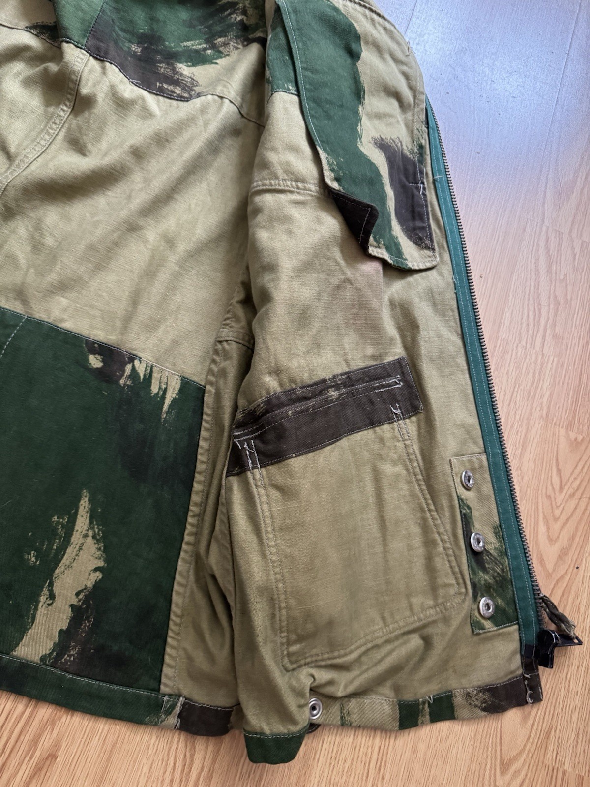 Genuine 1959 Pattern Denison Smock Major Rank & Wings Airborne Parachute