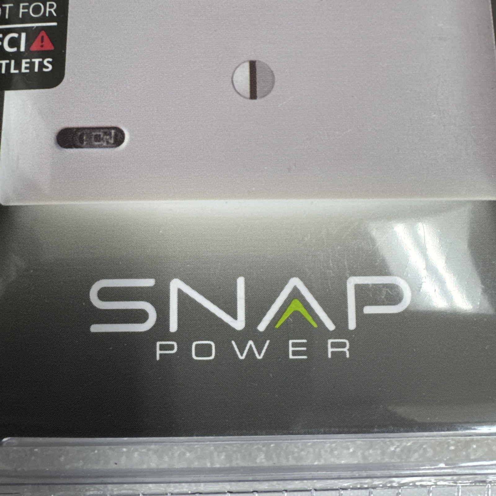 SnapPower GuideLight 2 PLUS -Gang LED Wall Plate, White O1GLCWH-SP20 SnapPower