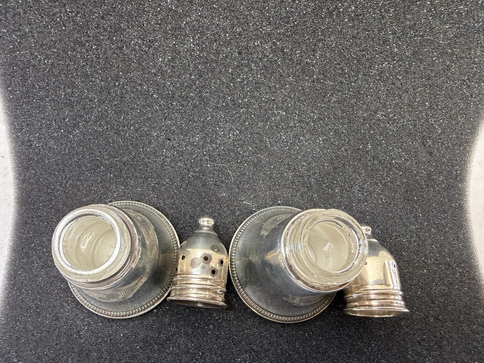 Sterling Silver Weighted Salt & Pepper Shakers