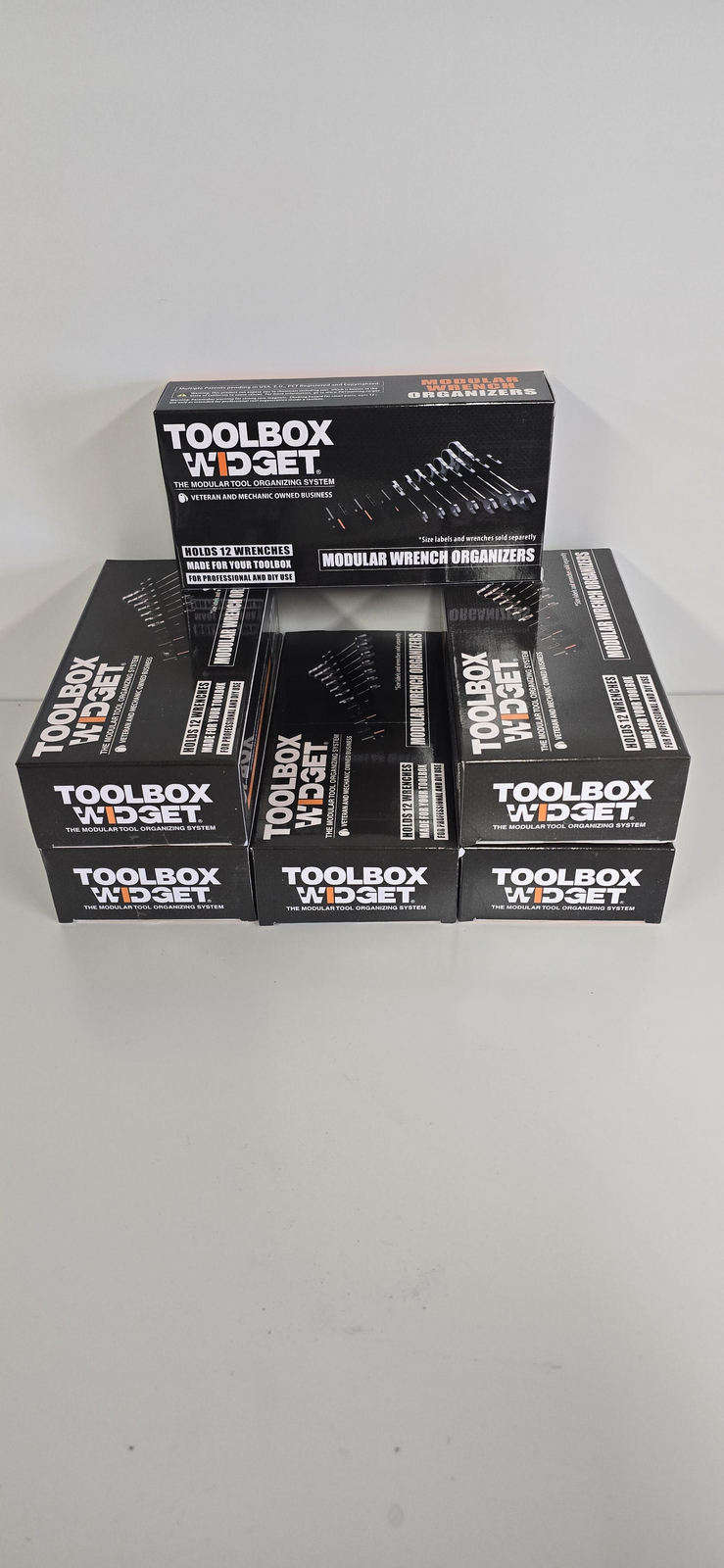 AUTHENTIC - ToolBox Widget - Pro - Vertical Wrench Organizers 6 Kits - NOT 3D...