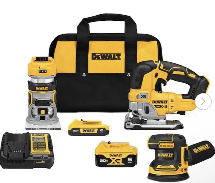 DEWALT DCK307D1P1 Max XR Brushless 3 Tool Combo Kit - 8591193683