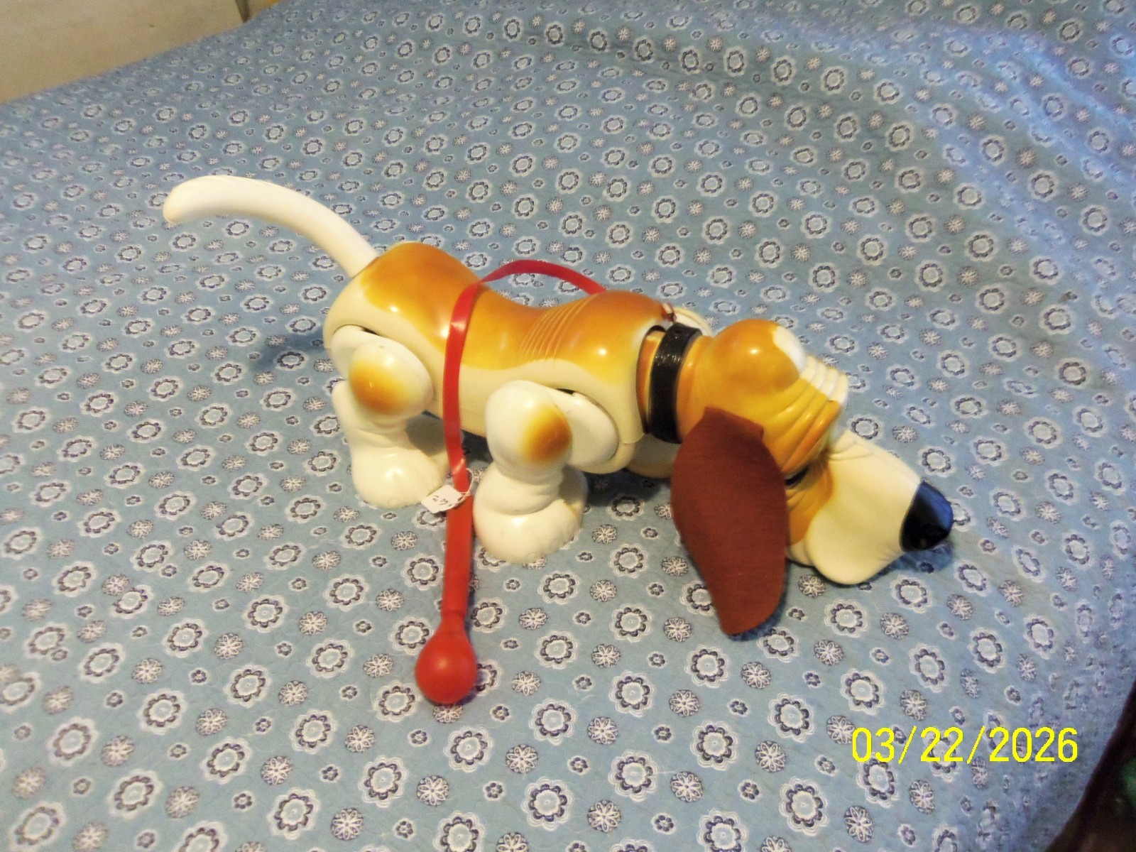 24" Ideal Gaylord The Pup Walking Dog Toy Bassett Hound Beagle