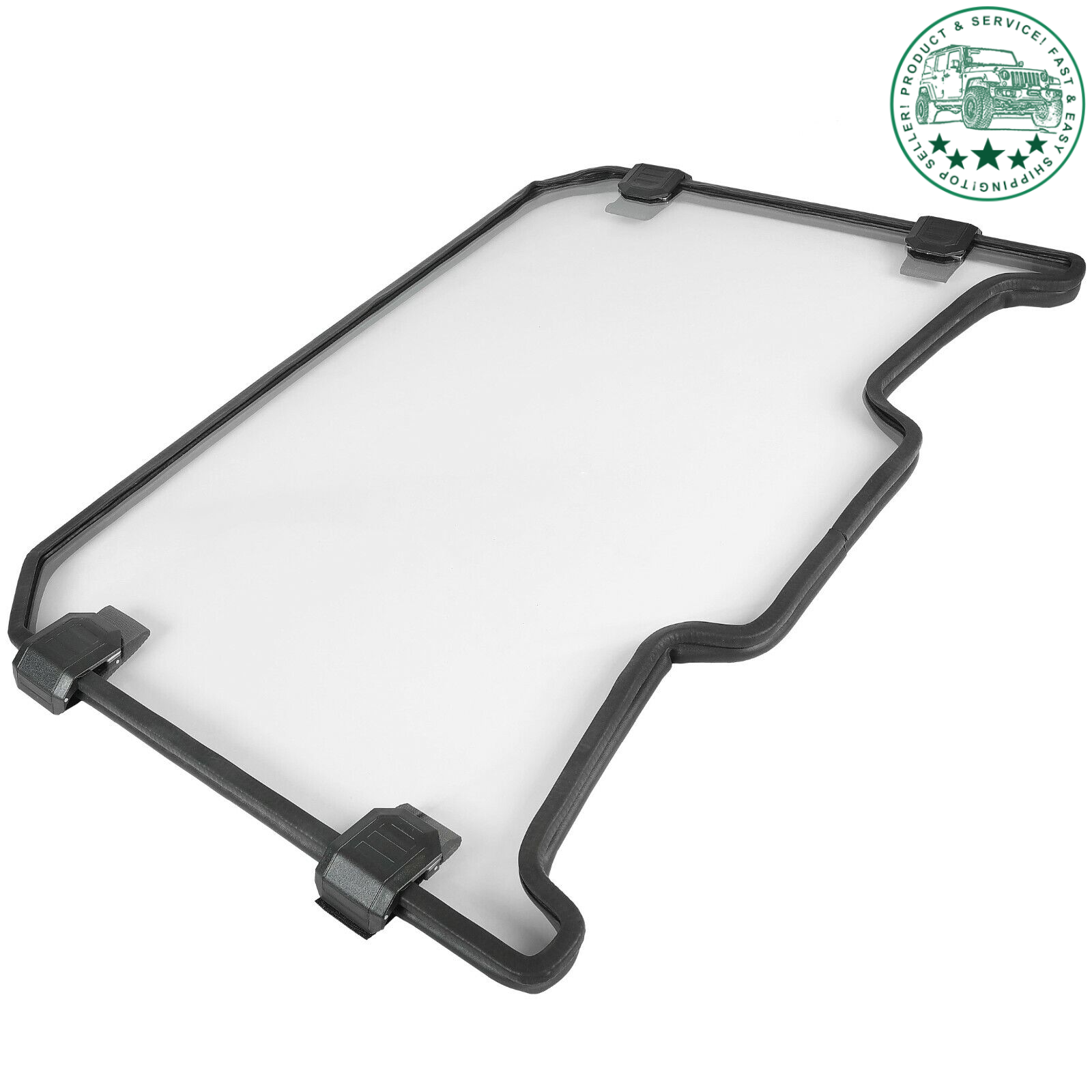 Front Full Windshield Scratch Resistant For 2019-23 Polaris RZR XP 4 1000 Turbo