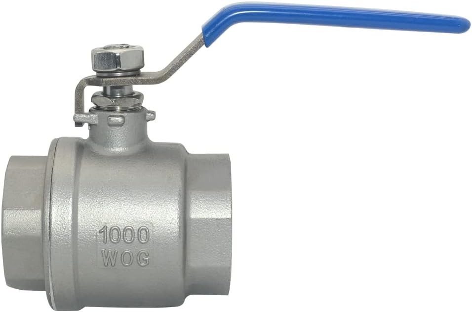 High Pressure 1-1/4" Stainless Steel Ball Valve - Durable & Corrosion Resistant