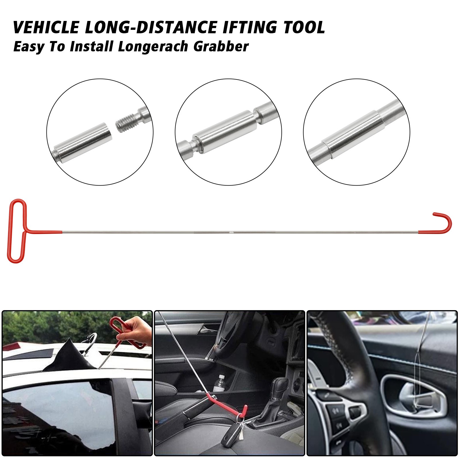 Kit Para Abrir Puerta De Auto Carro, Completo 27 Pc Profesional Long Reach Tools