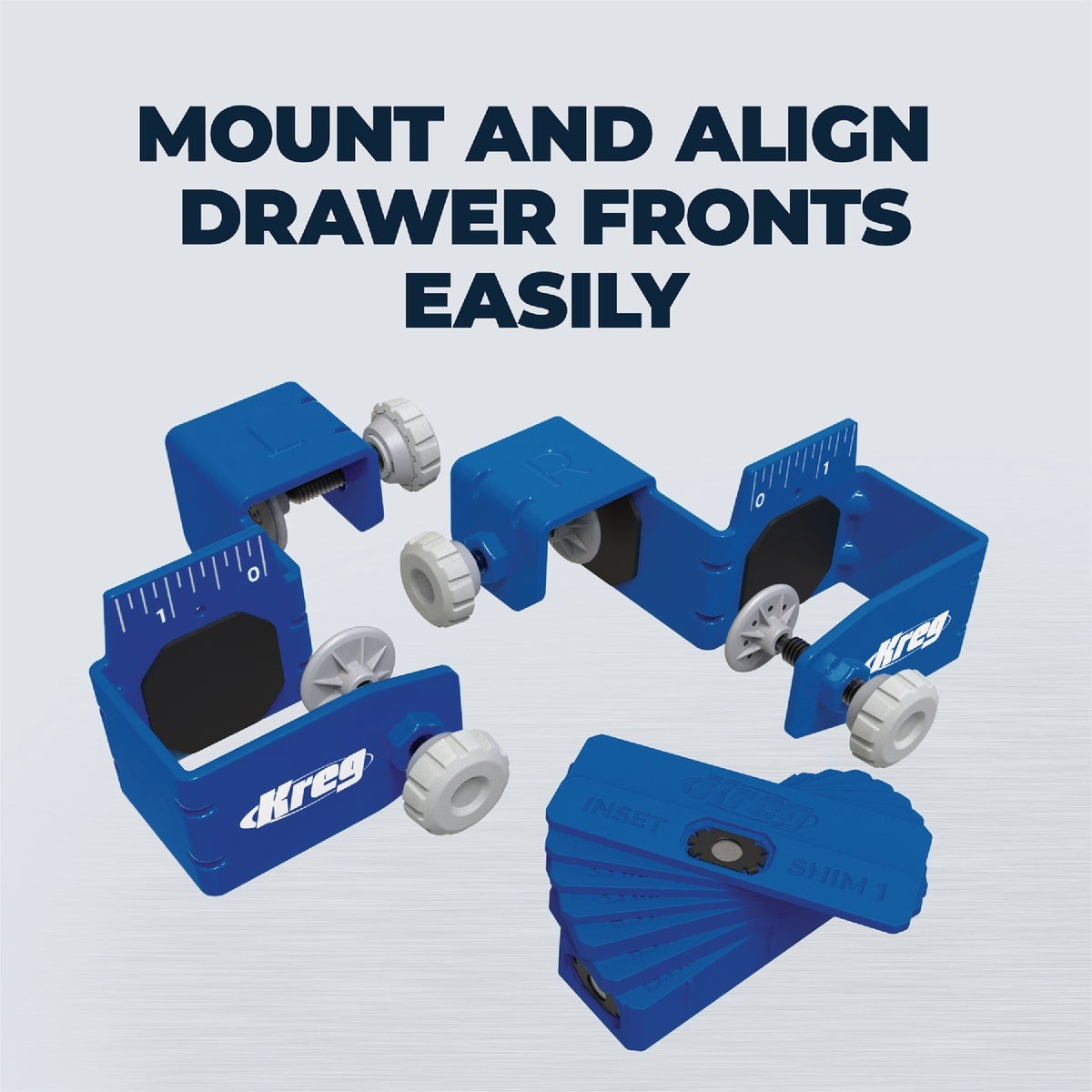Kreg Drawer Front Mounting System KCS-DFMT-PRO Kreg KCS-DFMT-PRO null