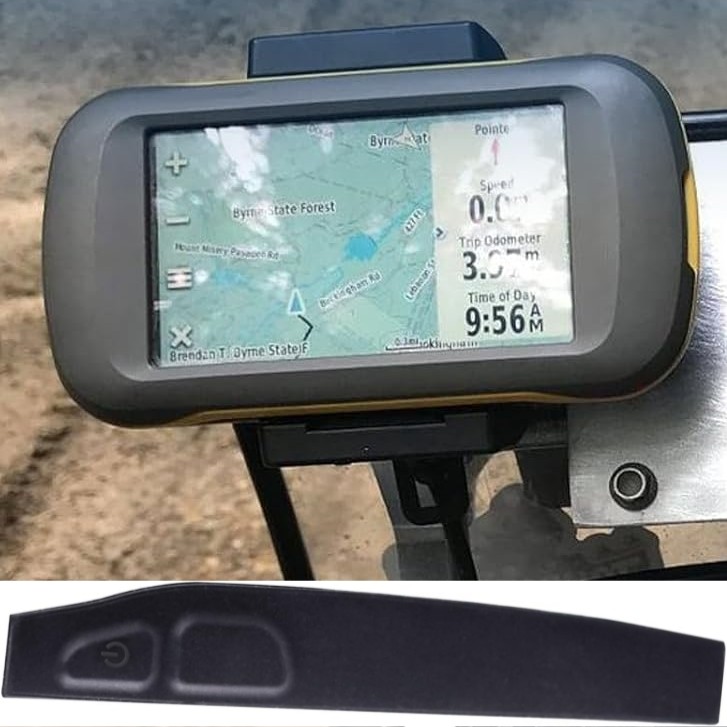 GP03341 Black Rubber Power Button (1) For Garmin Oregon Series 600 600t 650 650t