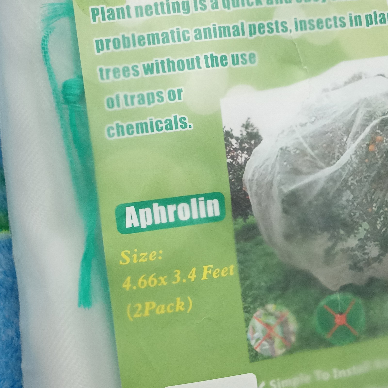 Garden Netting Mesh Netting Plant Cover Vegetable 2 Pack Free Shipping Today