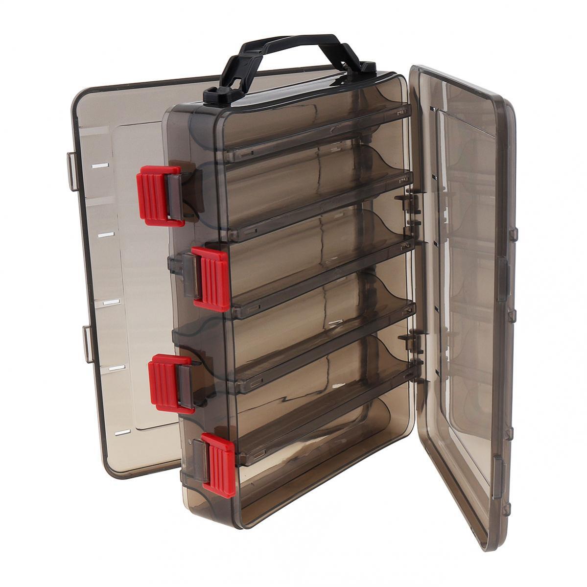 20 Compartments Tackle Storage Box Fishing Lure Bait Portable Organizer Case US
