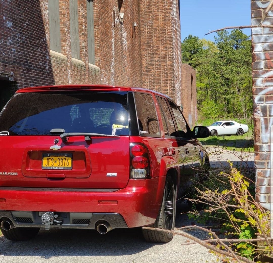 trailblazer ss tbss fiberglass third brake light spoiler