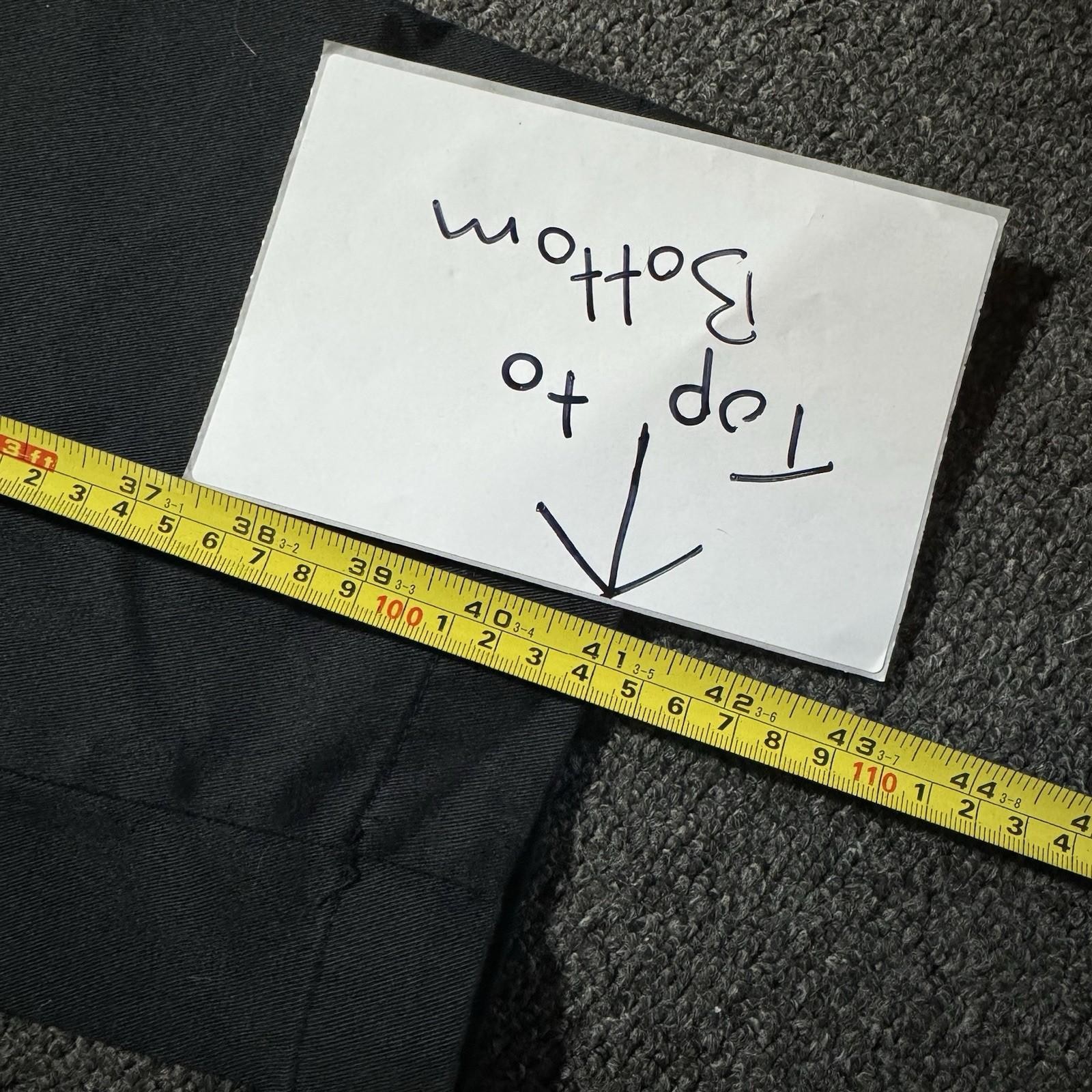 Chef Works Size XL Black Pants Beltless