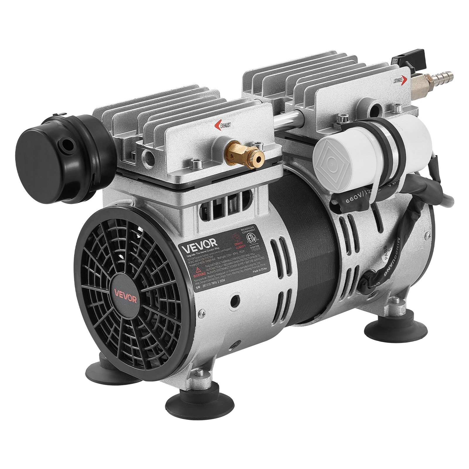 VEVOR Pond Aerator for Lake up to 3 Arces 5.2CFM 3/4HP Air Compressor 550W Motor