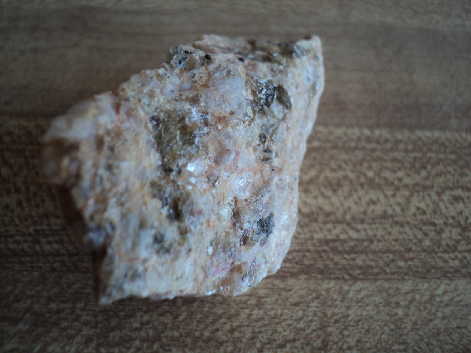 Pegmatite Granite Blast Fragment from CRAZY HORSE Memorial Black Hills SD