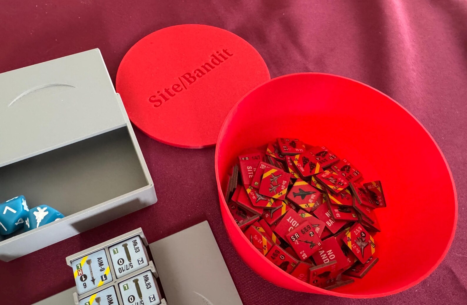 Eagle Leader Compatible Game Organizer and Aircraft Trays