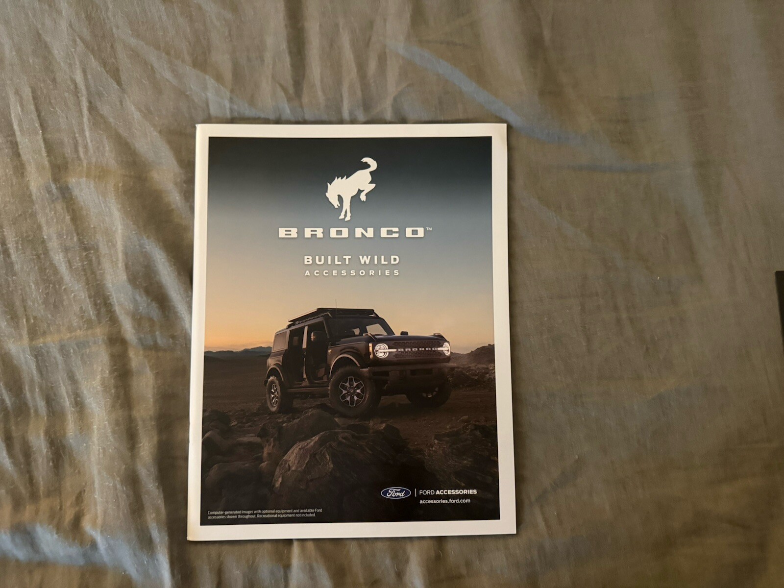 Ford Bronco Sales Materials Including Brochures