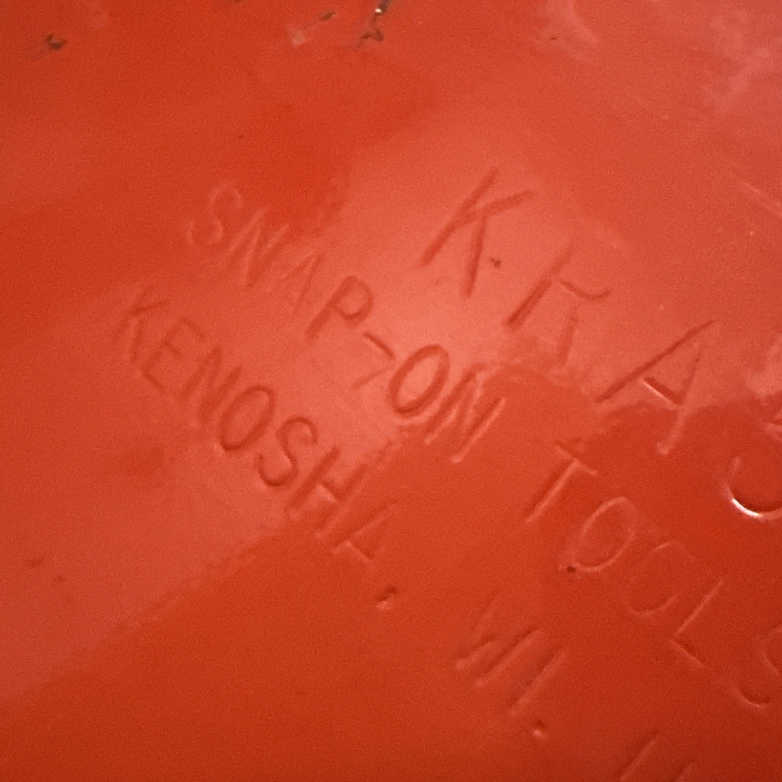 Vintage Snap-On Tools 24" Flip Top Tool Box 3 Drawer KRA-53D