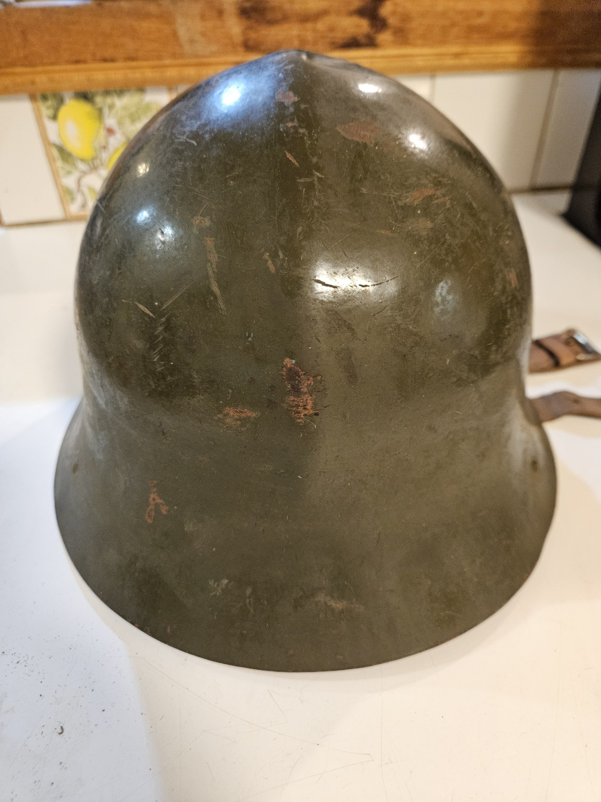 WW2 Bulgarian M36 Style Steel Helmet