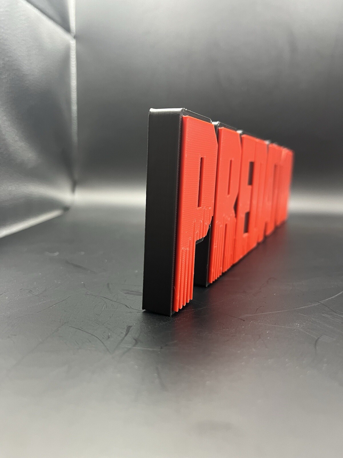 Predator Movie Logo Sign Display | 3D Wall Desk Shelf Art