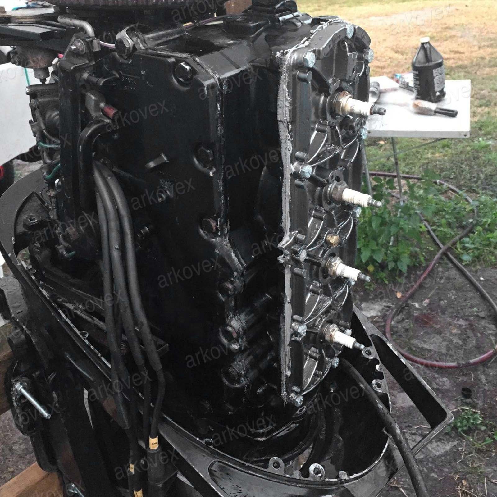 2X 3.7oz RTV Silicone Instant Gasket Maker Sealant Tube Black High Temperature