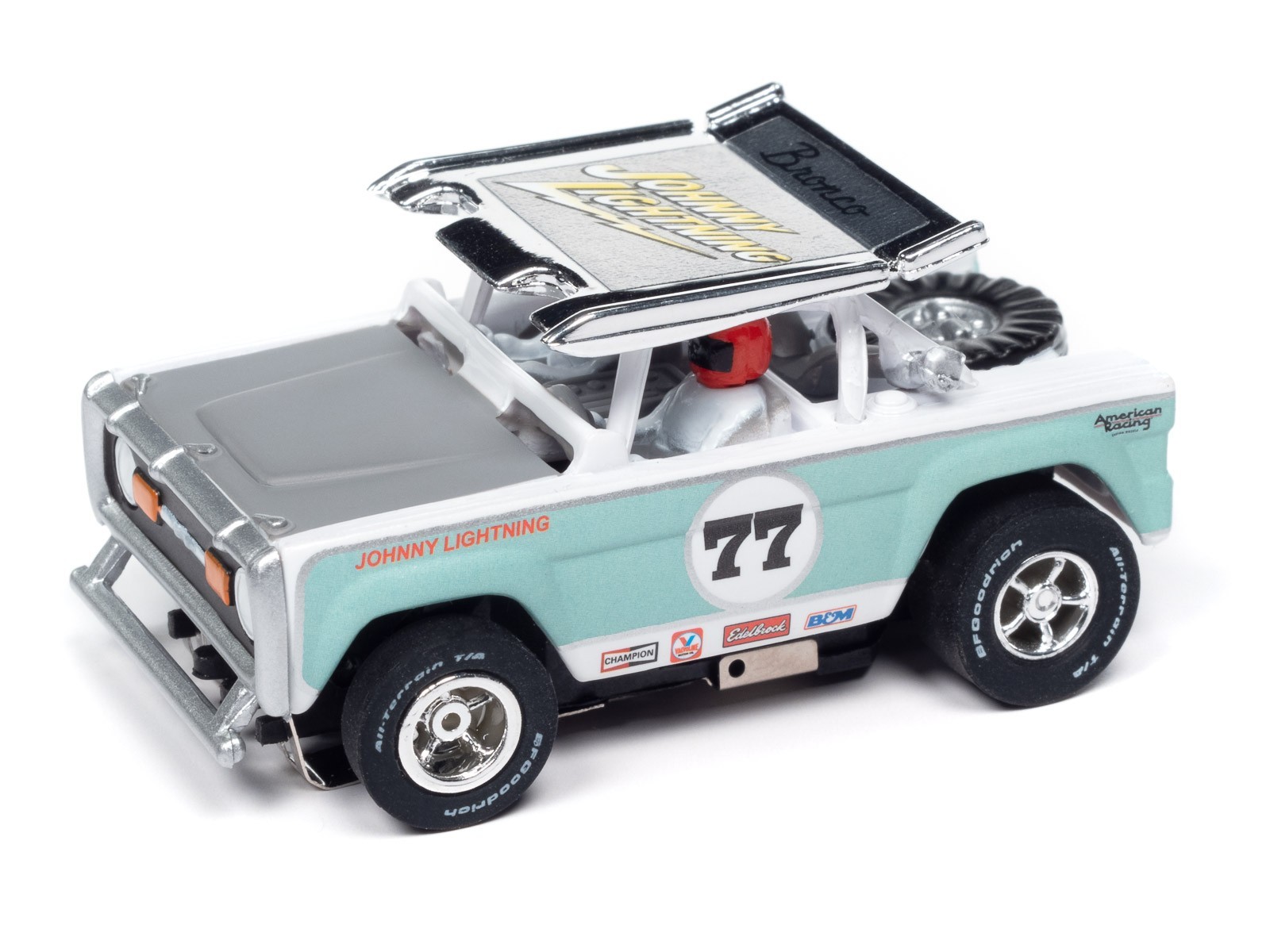 Auto World 1972 Ford Baja Bronco HO Scale Slot Car SC407