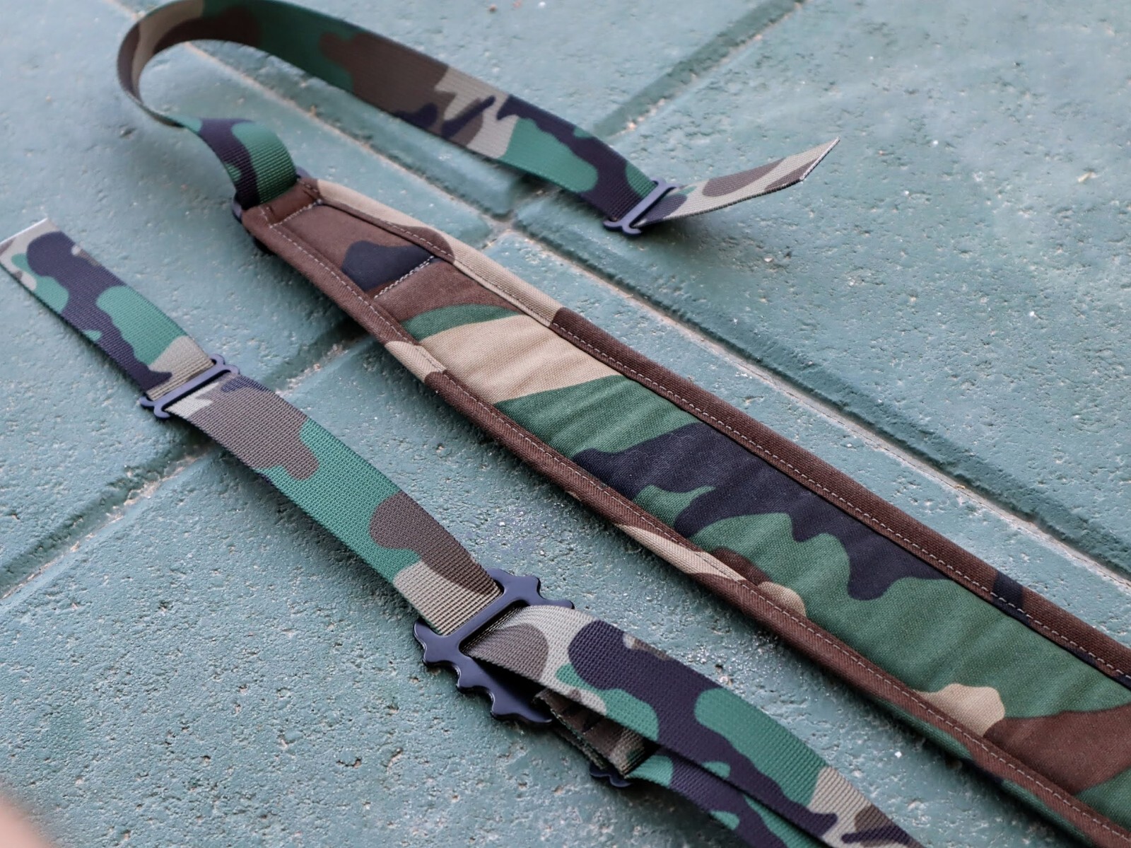 MARS QUICK-ADJUST RIFLE SLING - Padded Molle - 2 Point Mission Military Strap