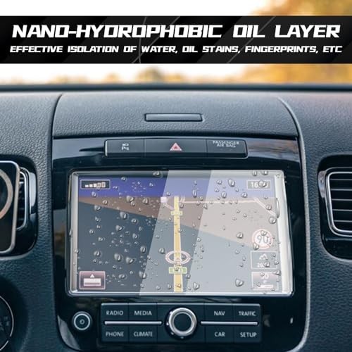 Car Screen Protector, Touchscreen Protector Film, Clear 9inches Transparent HD