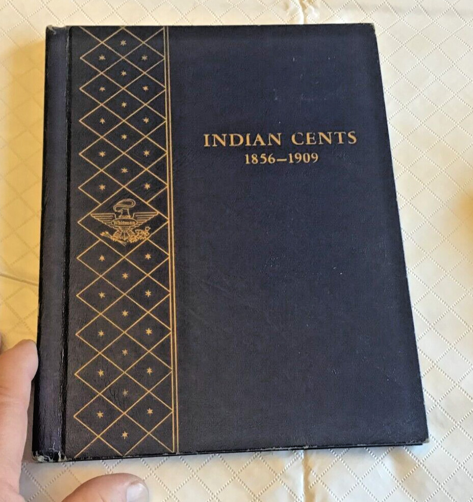 Fancy Whitman Classic Album #9402 Flying Eagle & Indian Head Cents 1856-1909