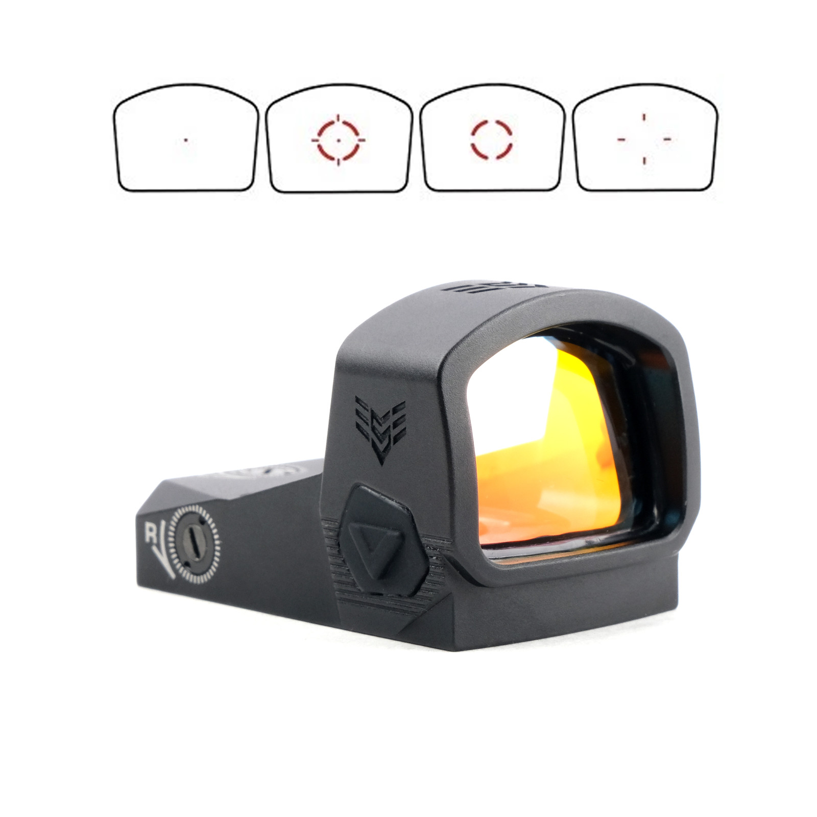 Swampfox Liberty II Red Multi-Reticle Dot Reflex Sight 1x24mm RMR Footprint New