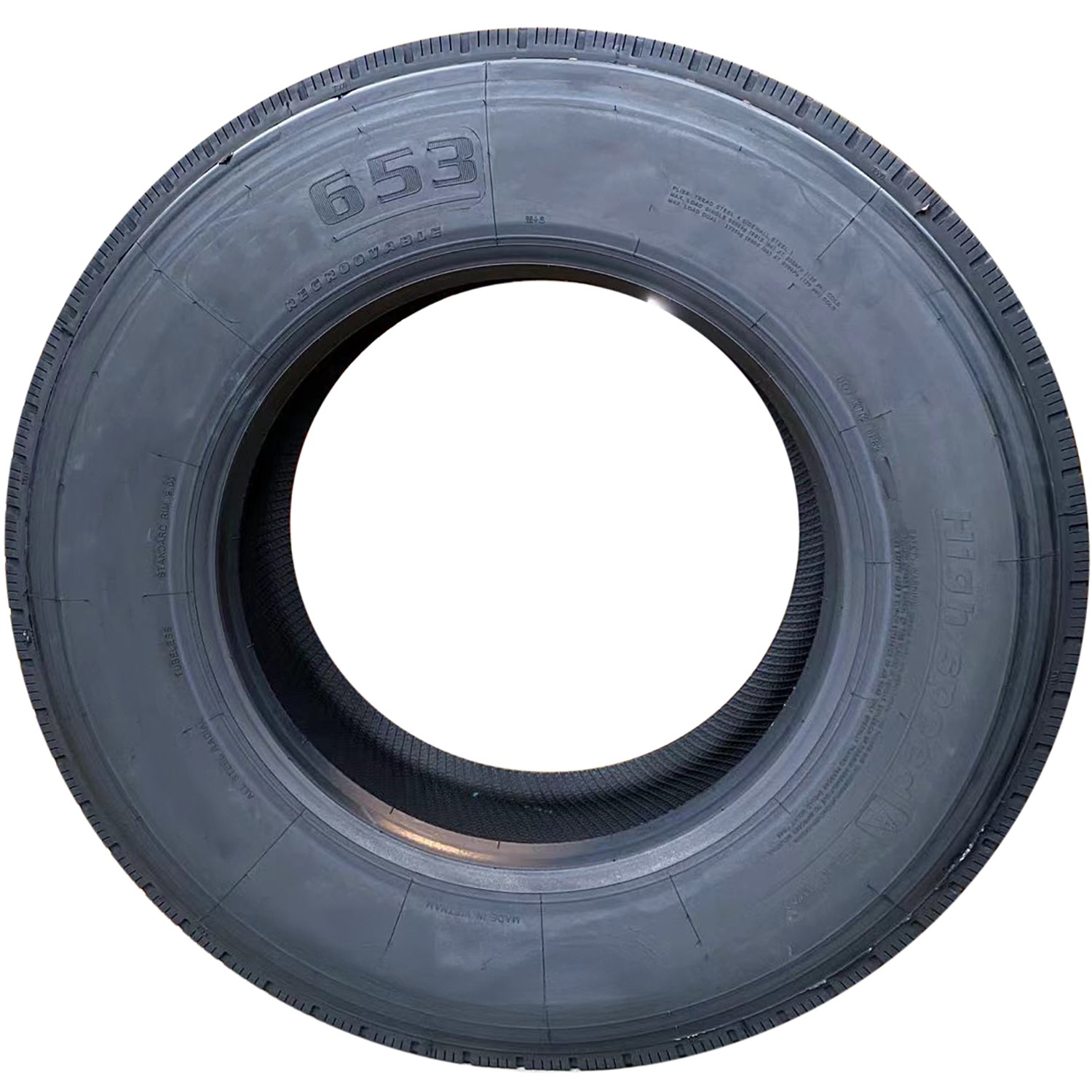 4 Tires Nama D653 All Steel 255/70R22.5 Load H 16 Ply Trailer Commercial