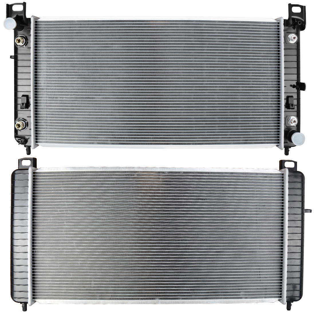 34" Radiator For Chevy Silverado Suburban 1500 2500 Tahoe GMC Yukon 5.3 6.0 6.2L