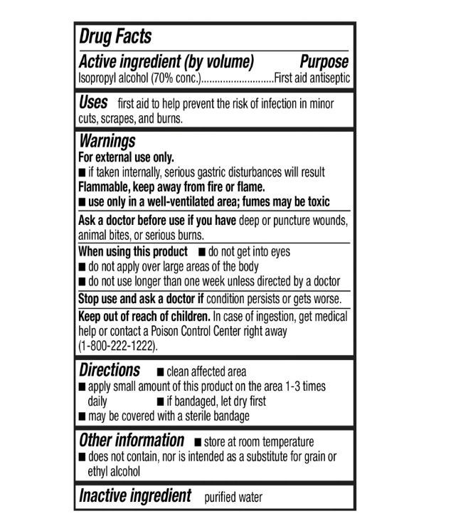 Equate 70% Isopropyl Alcohol Antiseptic Liquid, 6 PACK, (6 x 32 fl oz)