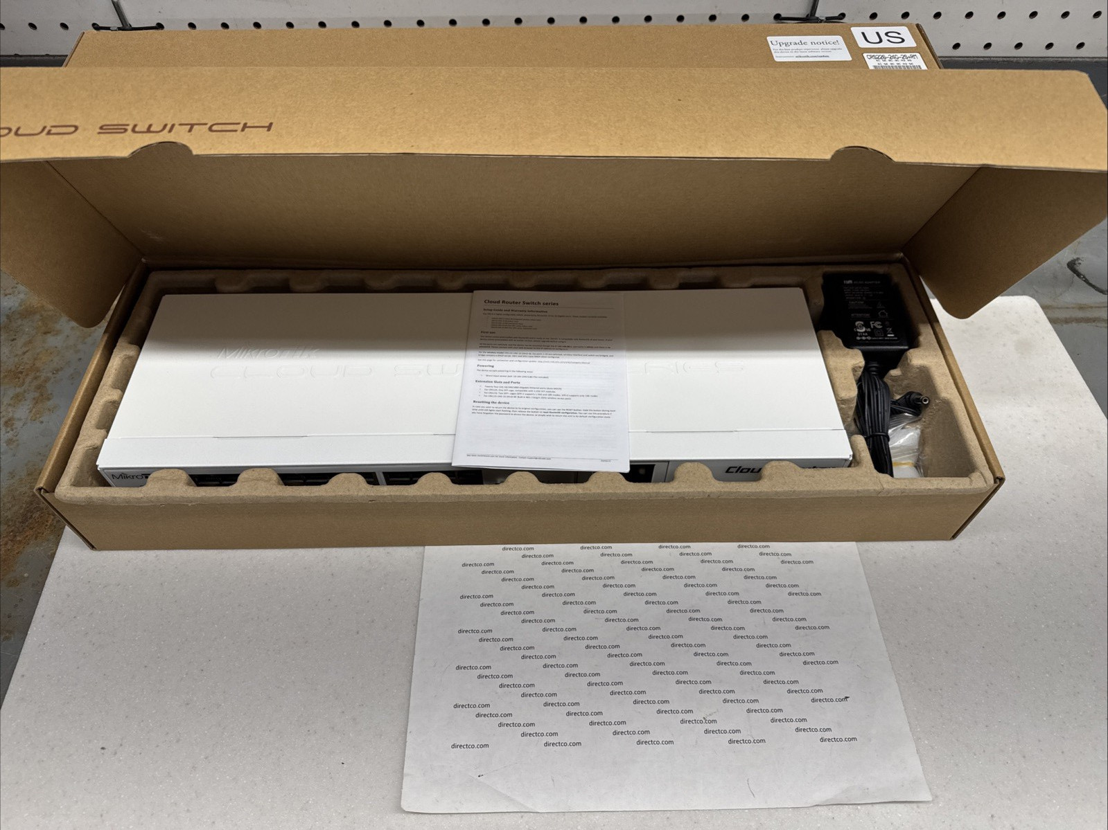 MikroTik CRS226-24G-2S+RM 24-Port Cloud Router Switch, White - NEW IN BOX