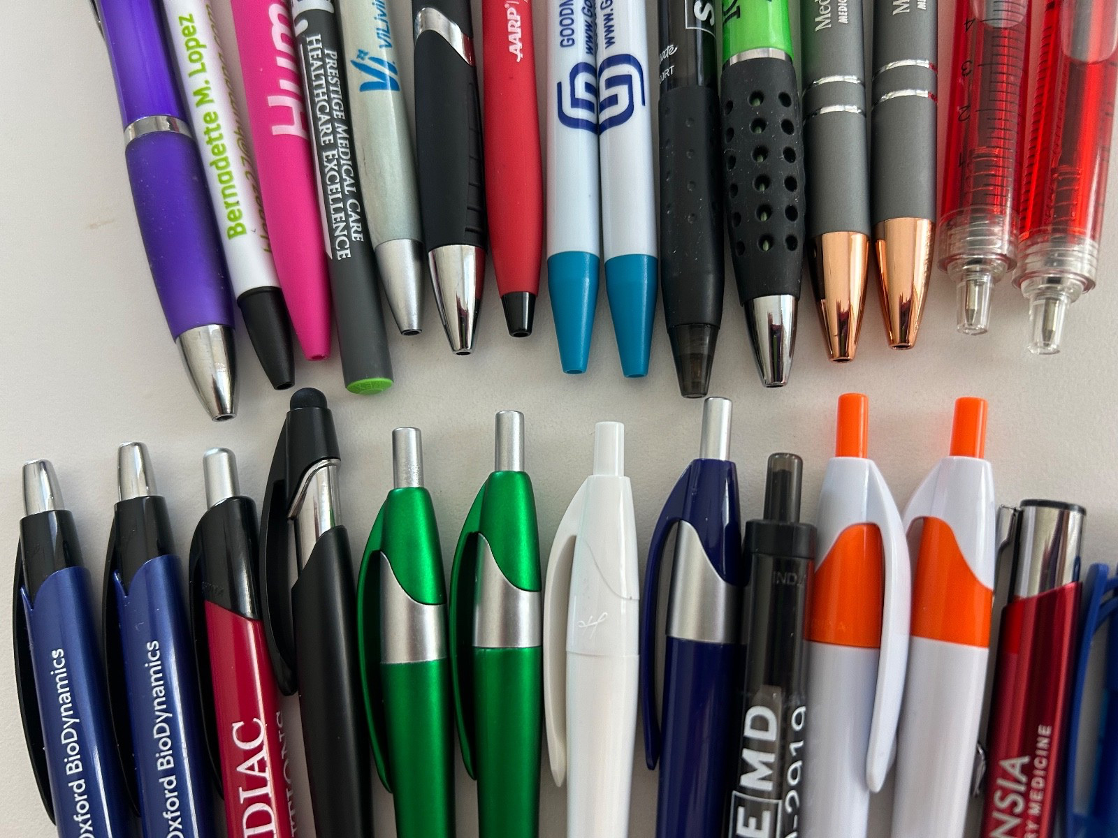 29 Lot Promo PENS Healthcare Medical Services, Aging, AARP United Health, Humana