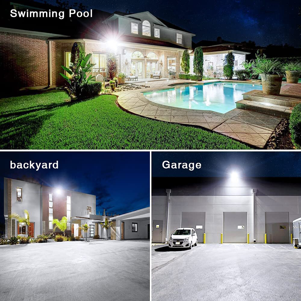 LED Flood Light 500W 300W 200W 150W 100W 50W 30W 20W 10W Outdoor Lamp Spotlight