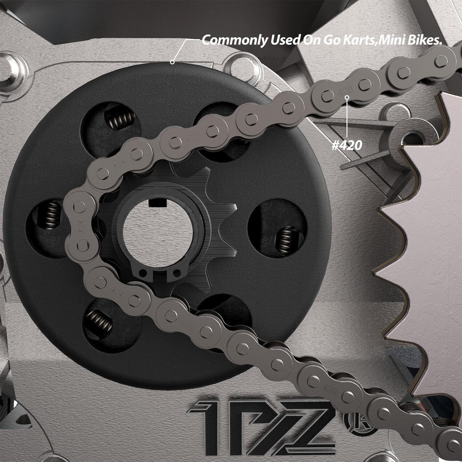 Clutch 3/4" Bore 10 Tooth For Arctic Cat 120 Sno Pro AC 120 ZR 120 Youth 2009-17