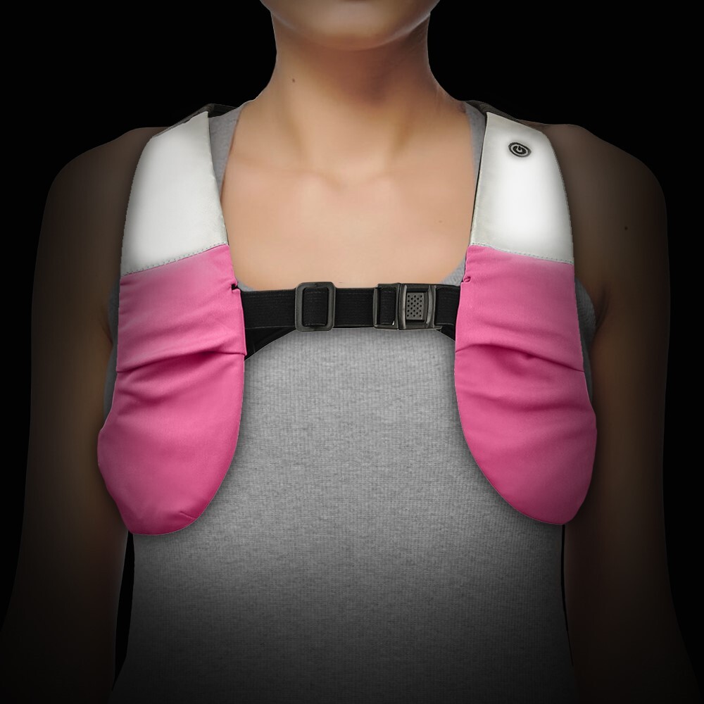 Reflective Waterproof LED Light Safety Vest Outdoor Running Cycling Biking Night