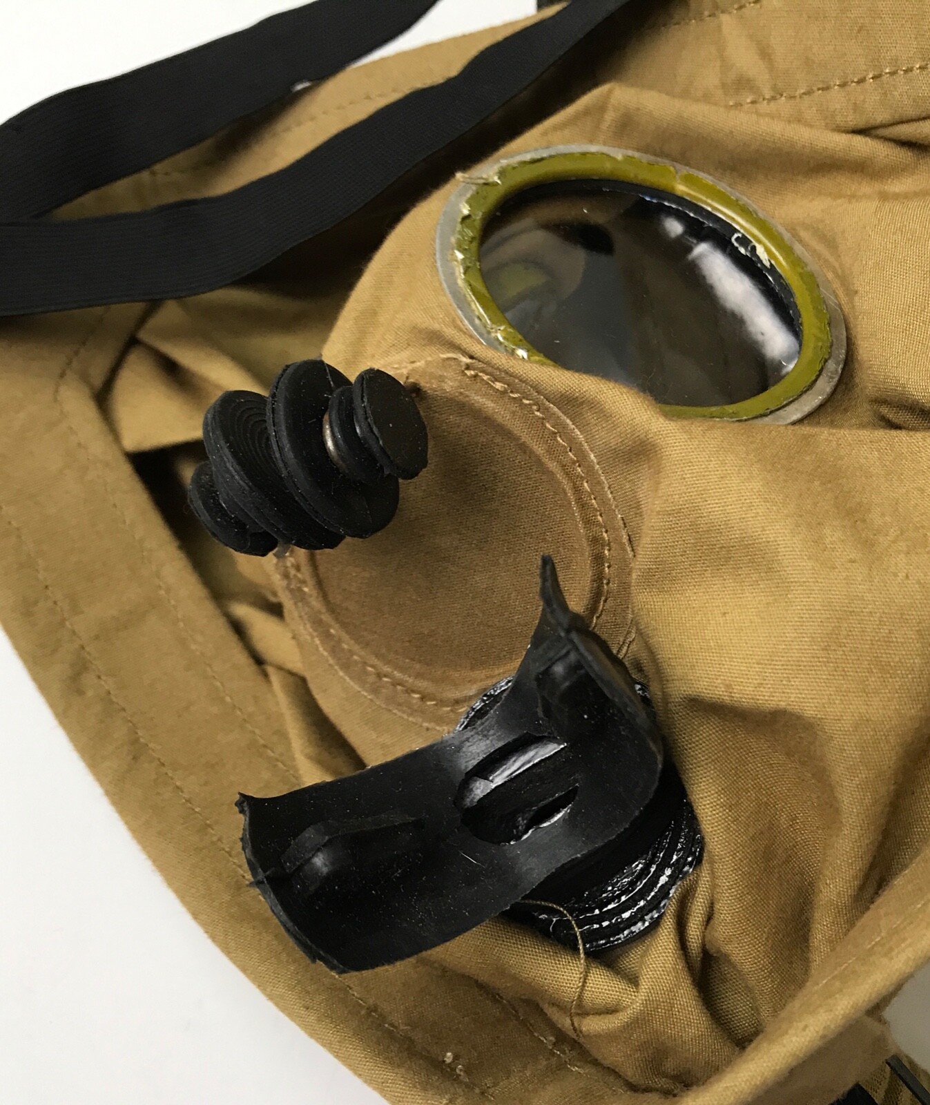 WWI US M1917 US ARMY SBR GAS MASK & CARRY BAG
