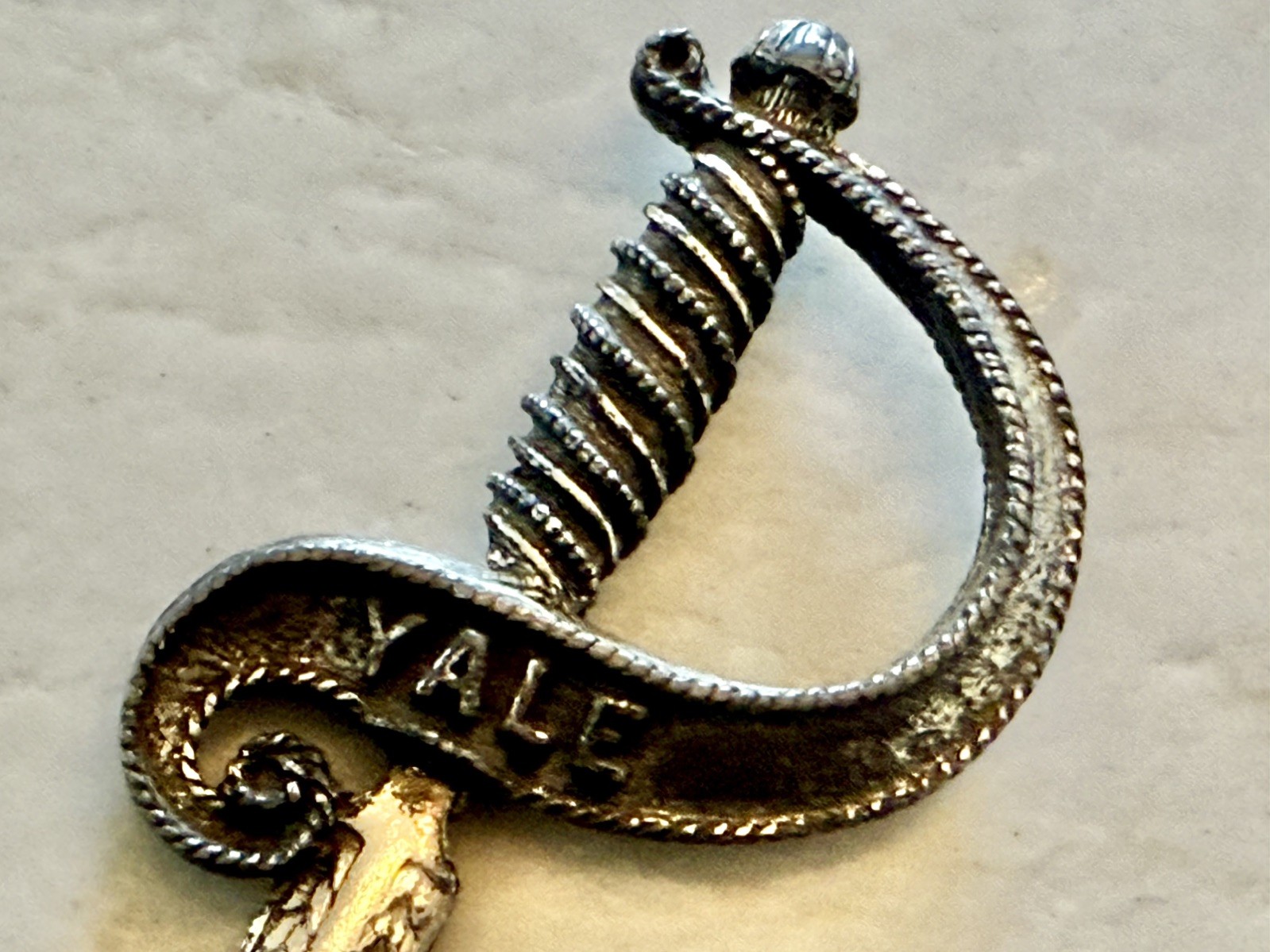 Vintage "YALE & TOWNE MFG. CO." Letter Opener RARE sword dagger lock promotion