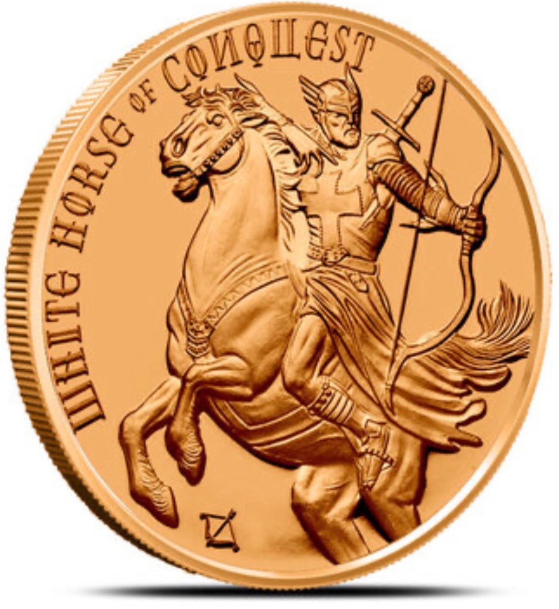 4 coin set .999 1 oz copper 4 Horsemen of the Apocalypse series from Provident
