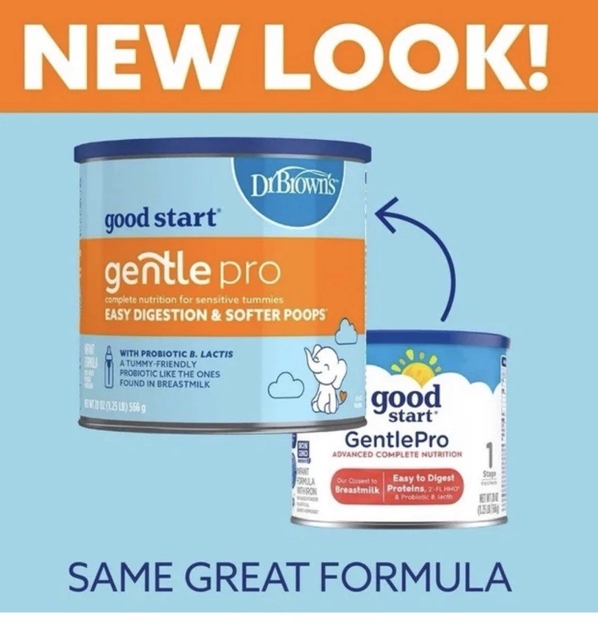 2 Good Start Dr. Brown’s Gentle Pro Baby Powder For Sensitive 32 Oz