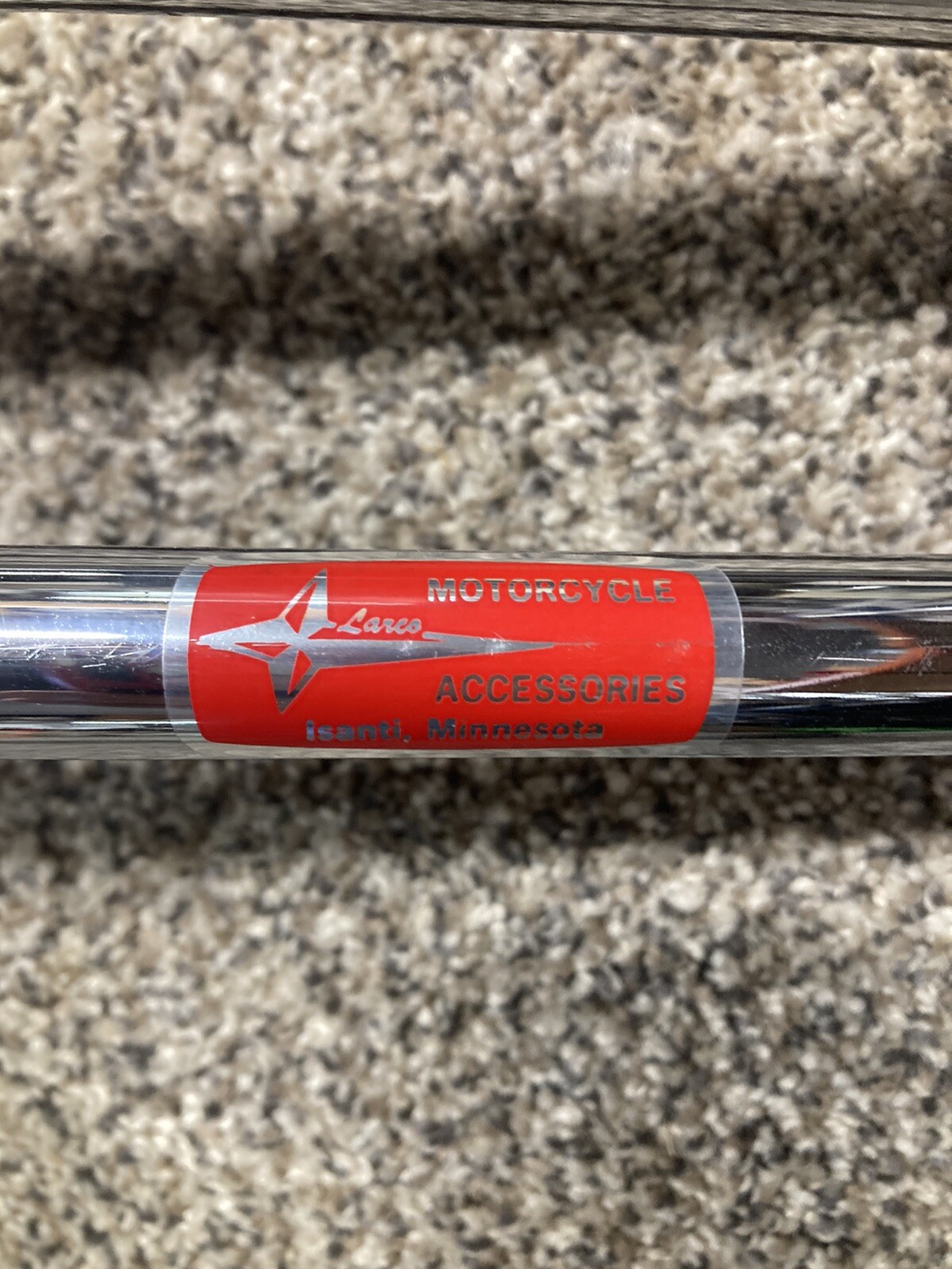 Honda Yamaha Kawasaki Suzuki Motorcycle Rear Rack Chrome Nos Larco Cb Xs GL 750