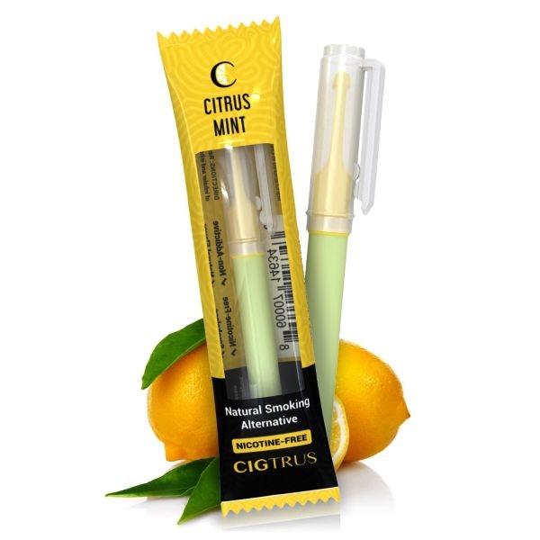 Cigtrus Quit Smoking Aid – Natural Smokeless Inhaler-1Piece -Lemon Lime